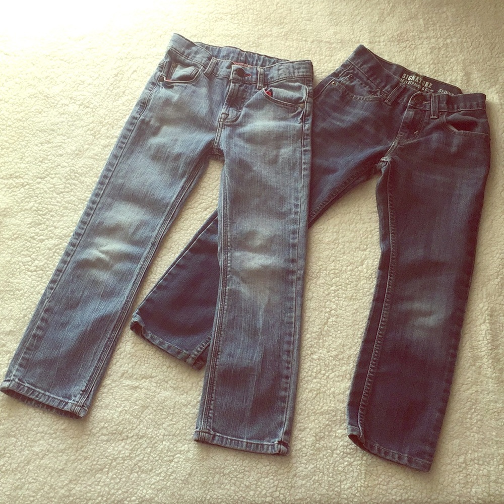 Pre bundled kids jeans sz. 8 & 27